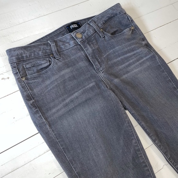 Gray PAIGE Verdugo Ultra Skinny Jeans - Picture 4 of 11